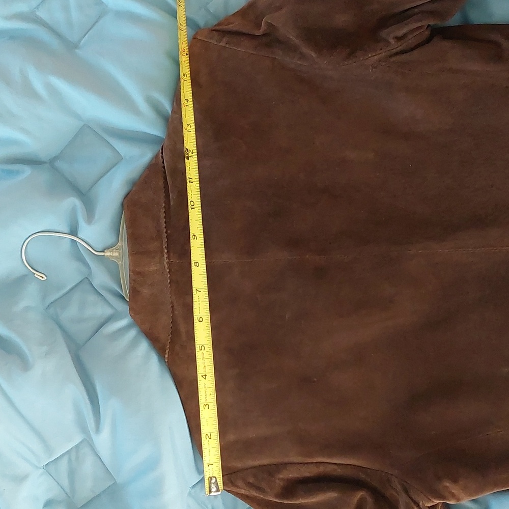 Alfani Brown Suede Blazer - Picture 6 of 7